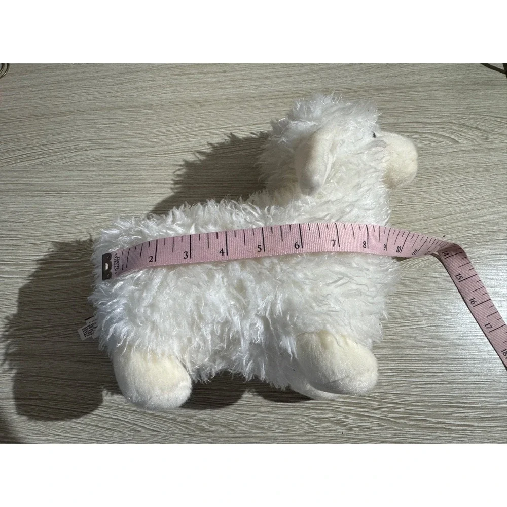 Douglas The Cuddle Toy White Lamb Sheep Plush Stuffed Animal 10 Inch Sherpa Soft
